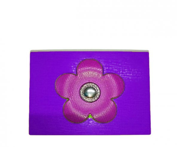 Nascita Nasayna00002 Xm-010 Gri Çanta Aynası - Pembe Çiçek