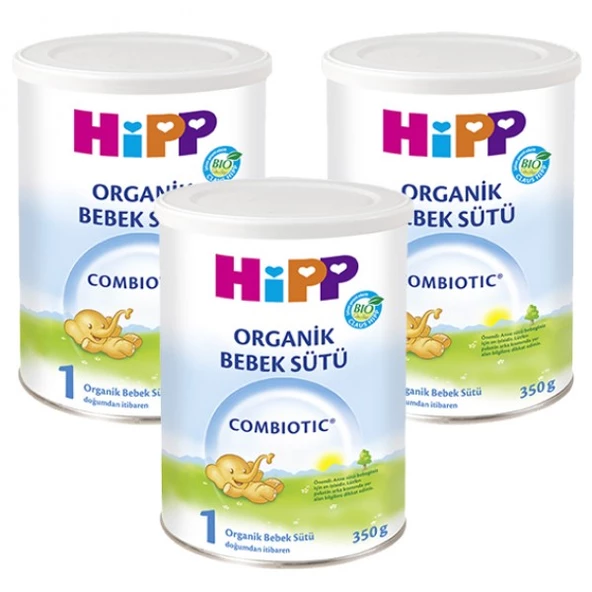 Hipp 1 Organik Combiotic Bebek Sütü 350 Gram 3 Adet ürün görseli