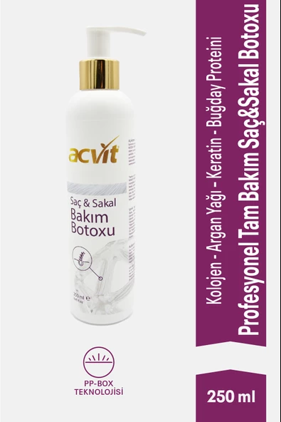 Acvit Profesyonel Tam Bakım Sakal Botoxu 50 ML