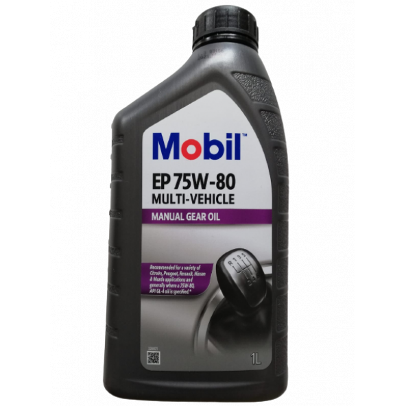 Mobil EP 75W-80 1L MULTI-VEHICLE MANUEL GEAR OIL