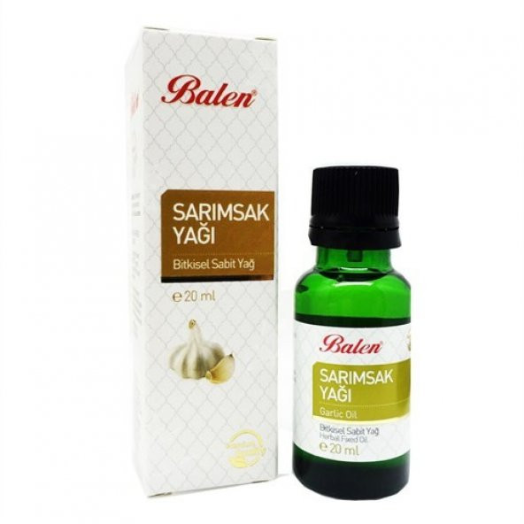 Balen Sarımsak Yağı 20 ML