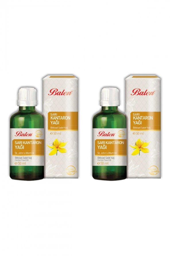 Balen Sarı Kantaron Yağı 50 ml x 2 Adet