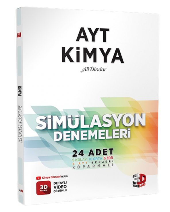 AYT 3D Kimya Simulasyon Denemeleri