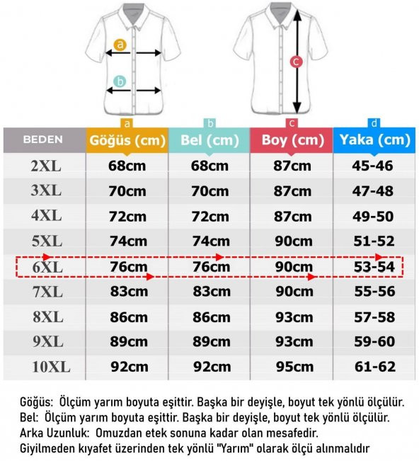Büyük Beden Battal Boy Likralı Mevsimlik Gömlek Uzun Kol - 3