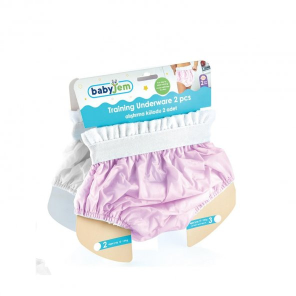 BabyJem Alıştırma Külodu Kutulu 2Li 155 Pembe - 2