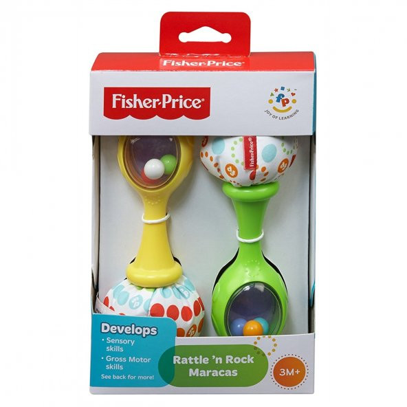 Fisher Price Neşeli Marakas Eğitici Bebek Oyuncağı - 2