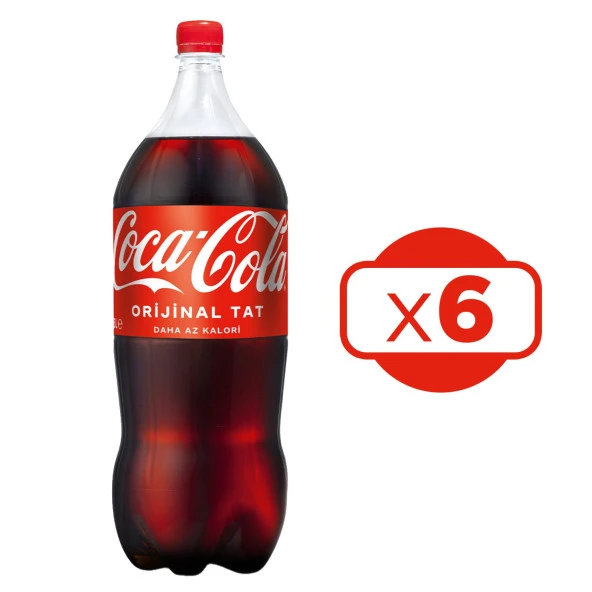 Coca Cola 2,5 lt x 6 Adet