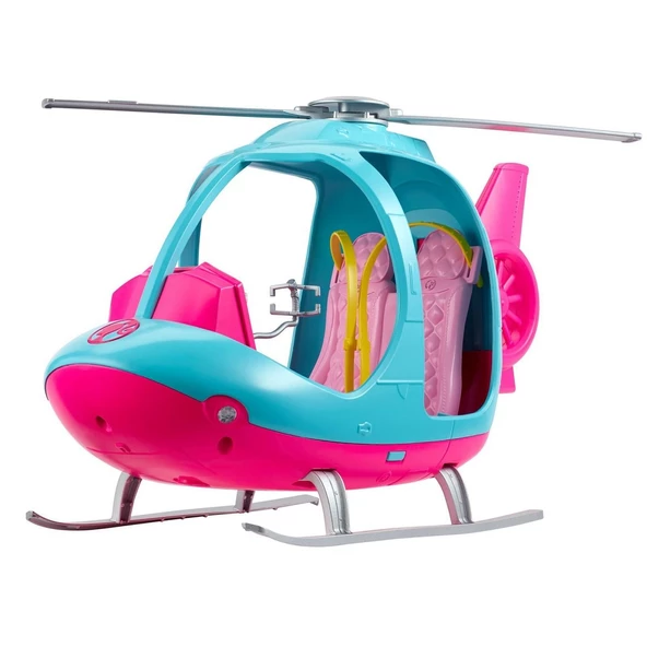 Orjinal Barbie'nin Pembe Helikopteri Oyun Seti - 2