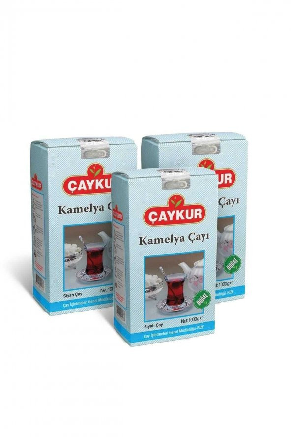 Çaykur Kamelya Çayı 1000 gr x 3 Adet