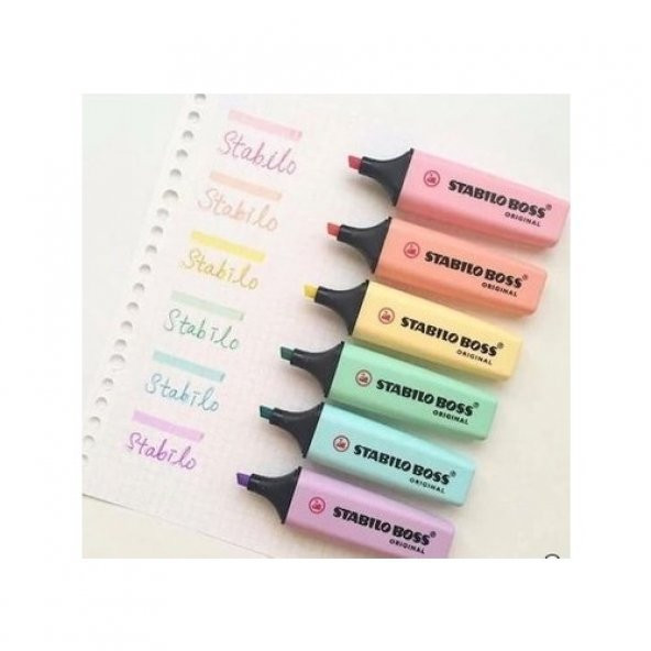 Stabilo Fosforlu Kalem Boss Orıgınal 15 Li Set 7015-01 - 4