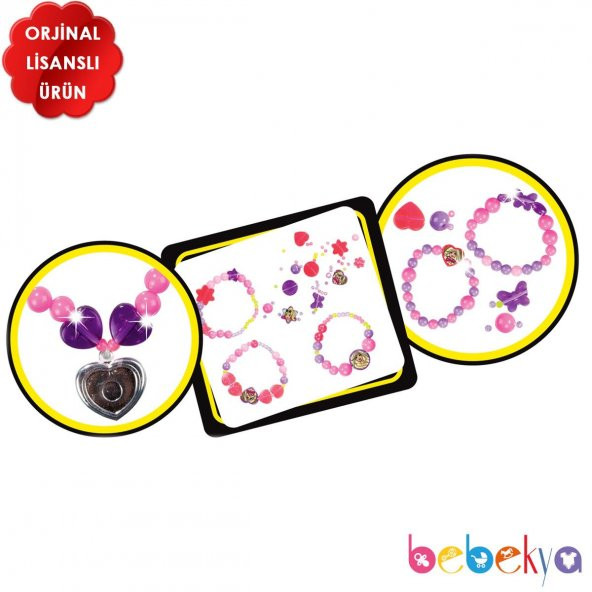 Orjinal Lisanslı Barbie Takı ve Boncuk Seti Büyük Boy Takı ve Boncuk Seti - Resim 2