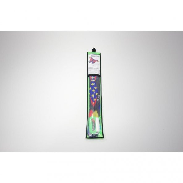 TEK İPLİ UÇURTMA ÇOCUK STATİK UÇURTMAUÇURTMA 127 X 66 cm KELEBEK ORAO MERİDYENDUKKAN - 3