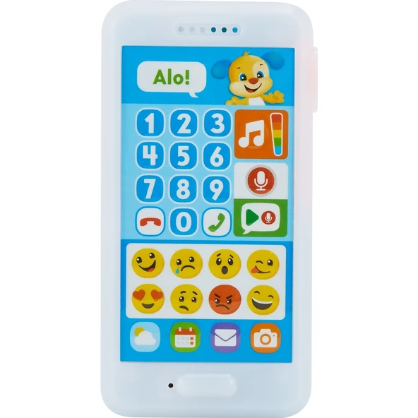 Fisher Price İnteraktif Akıllı Telefon Türkçe Emojili Fpr25