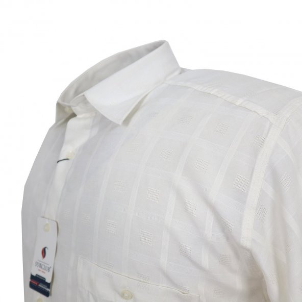 Büyük Beden Battal Boy Erkek Gömlek Surco Kısa Kol - 2