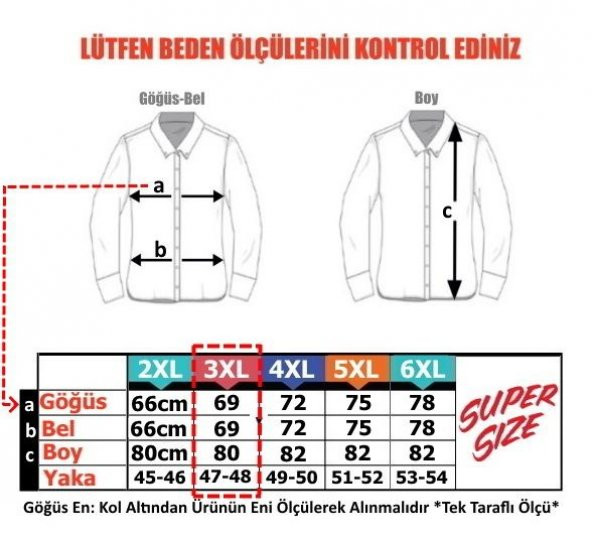 Büyük Beden Battal Boy Erkek Gömlek Surco Kısa Kol - 3