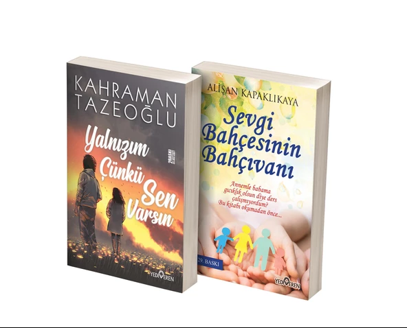 Yalnızım Çünkü Sen Varsın - Sevgi Bahçesinin Bahçıvanı 2 Kitap Set