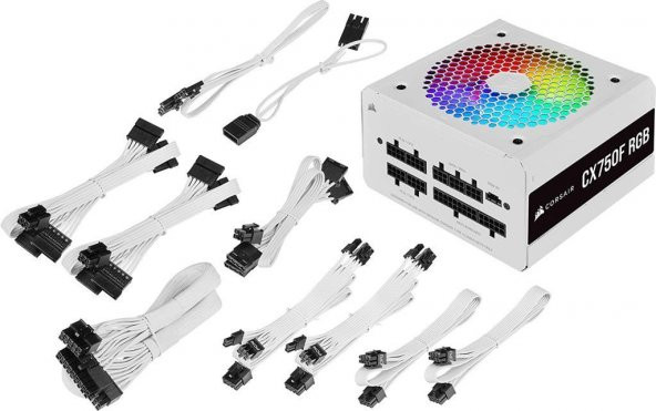 Corsair CX750F 750W 80+ Bronze RGB Power Supply CP-9020227-EU - 7