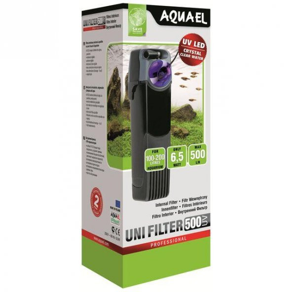 Aquael Unifilter İç Filtre 500UV 6.5W
