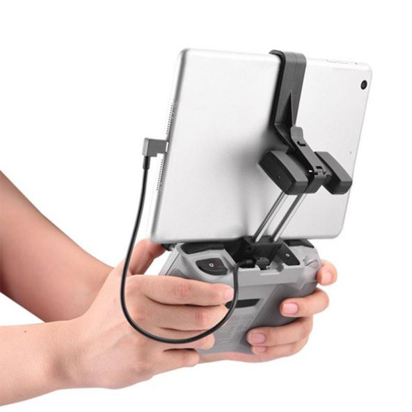 DJI Mini2 Kumanda Tablet Tutucu ve Mikro Uzatma Kablosu - Resim 7