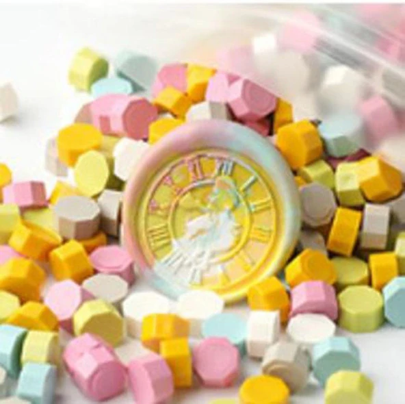 Mühür Mumu 50 Davetiye İçin 150 Boncuk Model: 02 Unicorn ürün görseli