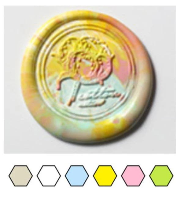 Mühür Mumu 50 Davetiye İçin 150 Boncuk Model: 02 Unicorn - Resim 2