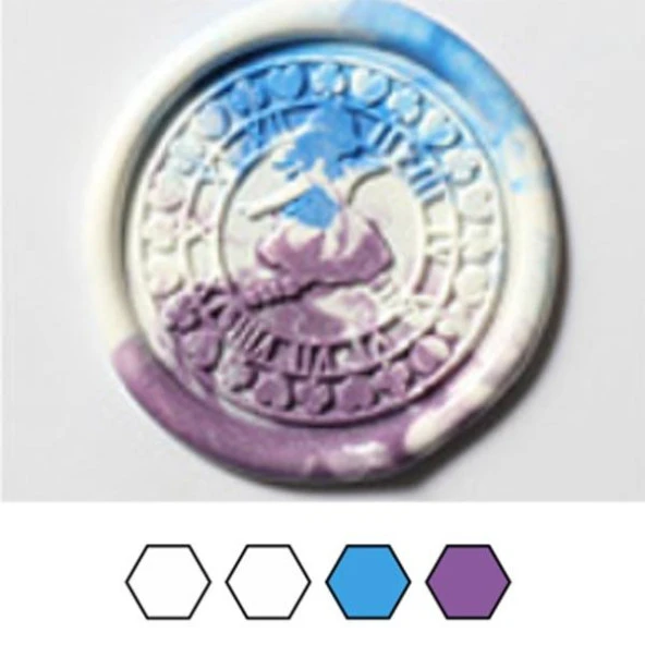 Mühür Mumu 100 Davetiye İçin 300 Boncuk 07 Yaban Mersini Bahçesi - 2