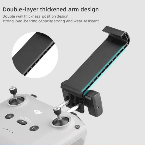 DJI Air2S Uzaktan Kumanda Uzatma Aparatı Tablet Tutucu Klip - 10