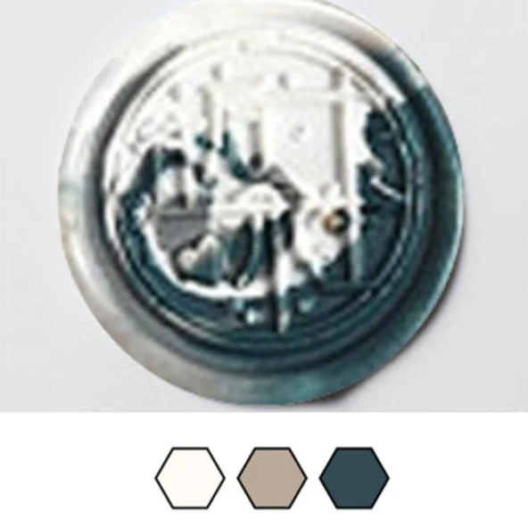 Mühür Mumu 50 Davetiye İçin 150 Boncuk Model: 17 Sisli Yağmur - Resim 2