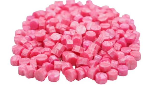 Mühür Mumu 50 Davetiye İçin 150 Boncuk Model: 28 Gül Pembe