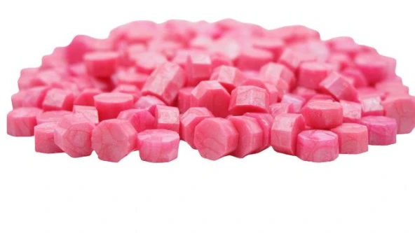 Mühür Mumu 50 Davetiye İçin 150 Boncuk Model: 28 Gül Pembe - Resim 3