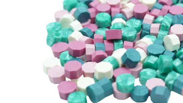 Mühür Mumu 100 Davetiye İçin 300 Boncuk Model: 15 Lotus Bahçesi - Resim 4