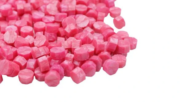 Mühür Mumu 100 Davetiye İçin 300 Boncuk Model: 28 Gül Pembe - Resim 3