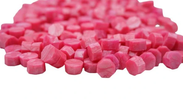 Mühür Mumu 100 Davetiye İçin 300 Boncuk Model: 28 Gül Pembe - Resim 4