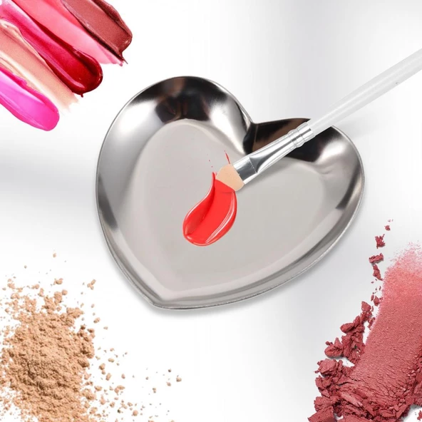 Mühür Mumu Çalışma Tepsisi Paslanmaz Çelik Kalp 91x8,7cm - Resim 5