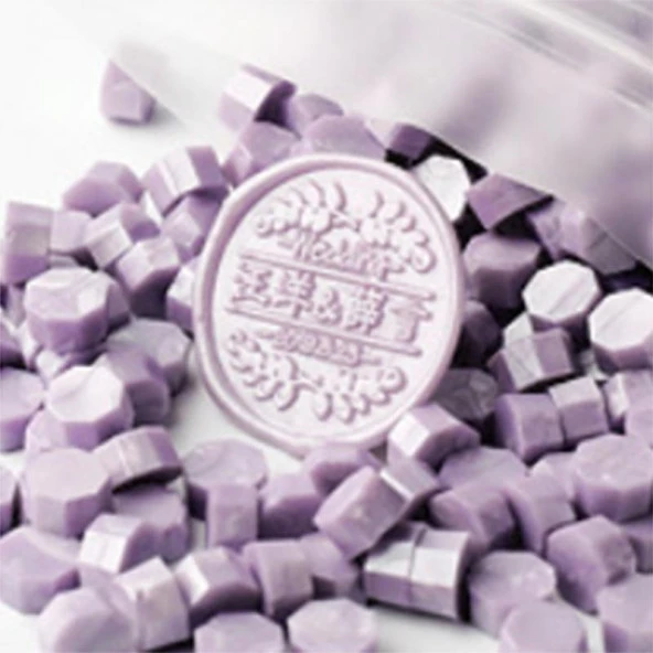 Mühür Mumu 100 Davetiye İçin 300 Boncuk Model: 54 Leylak ürün görseli