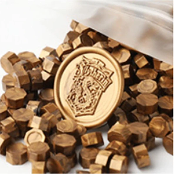 Mühür Mumu 100 Davetiye İçin 300 Boncuk Model: 60 Bronz