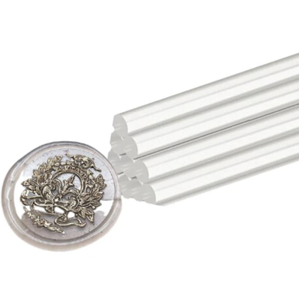 Mühür Mumu Çubuk Sıcak Tutkal 7mm x 27cm 10 lu Transparan Şeffaf ürün görseli