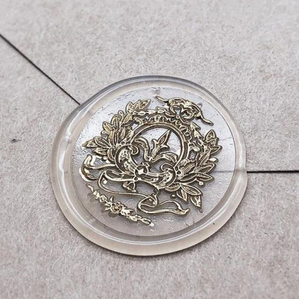 Mühür Mumu Çubuk Sıcak Tutkal 7mm x 27cm 10 lu Transparan Şeffaf - Resim 2