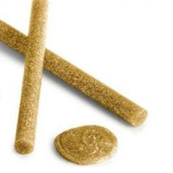 Mühür Mumu Simli Çubuk Sıcak Tutkal 7mm x 10cm 12 li Gold Renk - 3