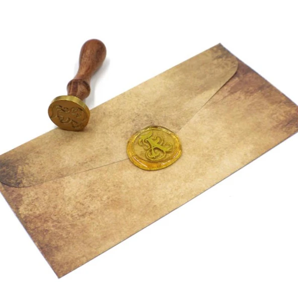 Mühür Mumu Çubuk Sıcak Tutkal 7mm x 27cm 10 lu Amber Kehribar Renk - 11