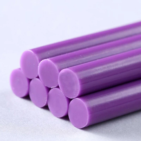 Mühür Mumu Çubuk Sıcak Tutkal 11mm x 30cm 4 lü Mor Renk - Resim 6