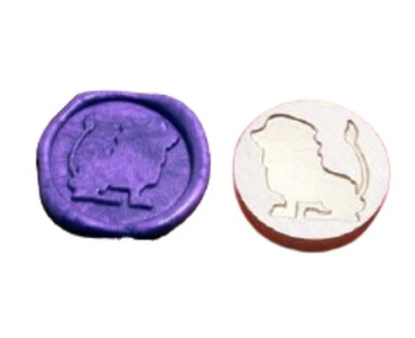 Mektup Damga Mühürü Aslan Burcu + 30 Mühür Mumu + Eritme Kaşığı - Resim 11