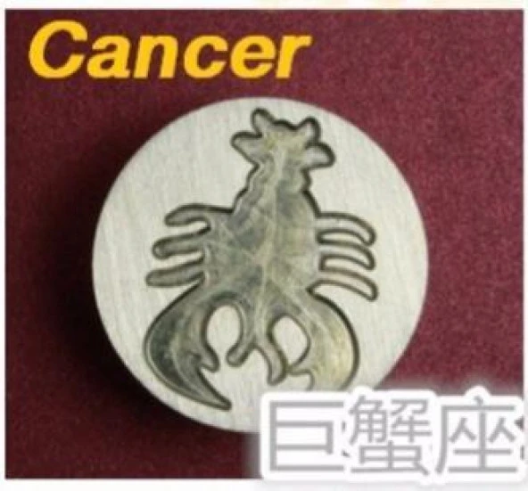 Mektup Damga Mühürü Yengeç Burcu + 30 Mühür Mumu + Eritme Kaşığı - Resim 12