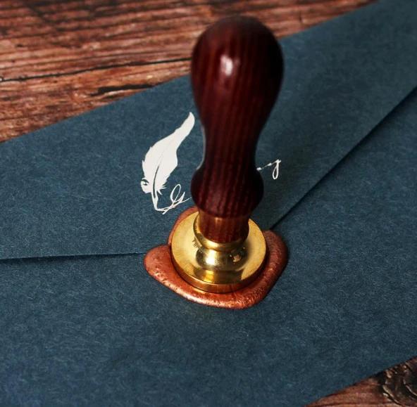 Mektup Damga Mühürü Dünya Haritası + 30 Mühür Mumu + Eritme Kaşığı - Resim 10