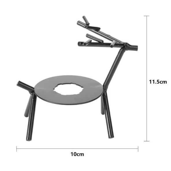 Mühür Mumu Eritme Fırını Geyik Şekli Damga Mühür Düğün Davetiye - Resim 8