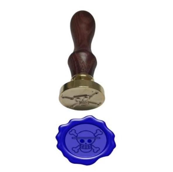 Mektup Damga Mühürü Korsan + 30 Mühür Mumu + Metal Kaşık - Resim 11