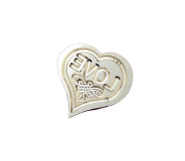 Mektup Damga Mühürü Love Kalp + 30 Mühür Mumu + Eritme Kaşığı - Resim 12