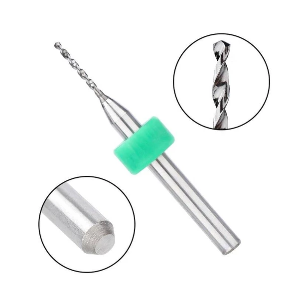 Mikro Karbür PCB Matkap Ucu Metal CNC Sondaj 10lu Set 0.75-0.95mm - 6