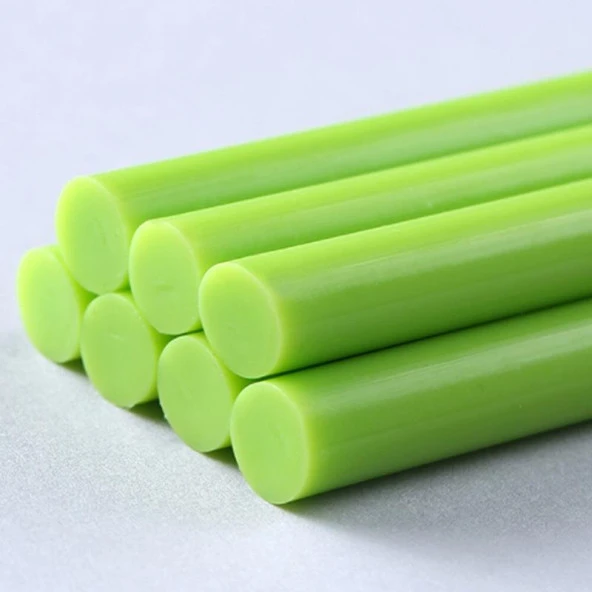 Mühür Mumu Çubuk Sıcak Tutkal 11mm x 30cm 4 lü Yeşil Renk - Resim 4