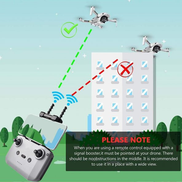 Dji Mini2 Kumanda İçin 5.8Ghz Mesafe Uzatıcı Yagi Anten - Resim 2